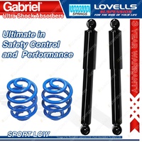 Rear Sport Low Gabriel Ultra Shock Coil Spring for Mitsubishi Colt RA - RE