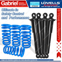 4 Rear Gabriel Ultra Shocks Lovells Springs for Jaguar Daimler XJ6 XJ12 XJS H.E.