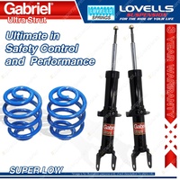 Front Super Low Gabriel Ultra Shock Coil Spring for Ford Falcon BA BF Sedan