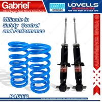 Front Raised Gabriel Ultra Spring Seat Shocks + Springs for Ford Ranger PY 22-On