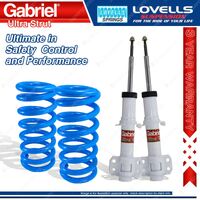 Front STD Gabriel Ultra Strut Shocks+Lovells Springs for Ford Territory SZ 11-On