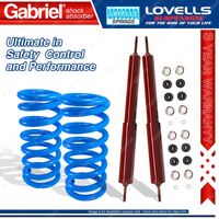 Rear STD Gabriel Guardian Shocks + Lovells Springs for Ford Cortina TE TF 77-82