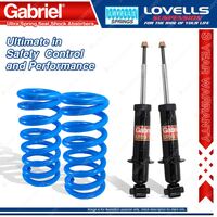 Rear STD Gabriel Ultra Spring Seat Shocks+Springs for Holden Commodore Calais VF