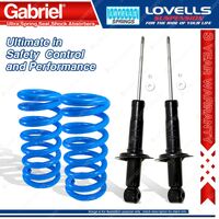 Rear STD Gabriel Ultra Spring Seat Shocks + Lovells Springs for Honda CR-V RD7