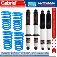 Front Rear Gabriel Ultra PLUS Shocks Coil Springs for Toyota Prado RZJ VZJ95