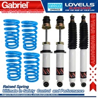 F+R Raised HD Gabriel Ultra PLUS Shocks + Springs for Mitsubishi Pajero NM SWB