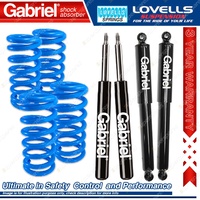 Front Rear Sport Low Gabriel Ultra Shocks + Coil Springs for Holden Astra TR