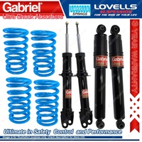 F + R Gabriel Ultra Shocks + Coil Springs for Ford Falcon BA BF XR6 XR8 07-08