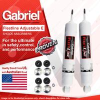 Front Gabriel Fleetline Adjustable HD Truck Shock Absorbers for Mazda T4600