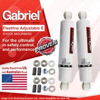 Rear Gabriel Fleetline Adjustable HD Truck Shocks for Isuzu NHR NKR NPR NPS NQR