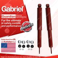 2 x Rear Gabriel Guardian Shocks for Daihatsu Rocky F77 F87 4WD Pick-up Tray Top