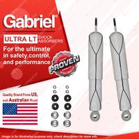 2 x Rear Gabriel Ultra LT Shocks for Mitsubishi Pajero NH5 6 7 NJ3 5 6 8 NK NL