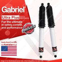 2 x Rear Gabriel Ultra Plus 40mm Raised Shock Absorbers for Holden GMH Rodeo TFS