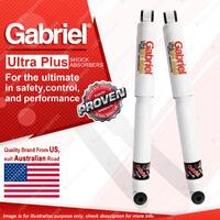 2 x Rear Gabriel Ultra Plus OE Height Shock Absorbers for Ford Maverick DA