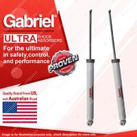 2 x Rear Gabriel Ultra Shocks for Fabia 5J 1.2TSi 1.4TSi Hatch Wagon 10-15