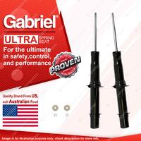 Pair Front Gabriel Ultra Plus Spring Seat Shock Absorbers for Ford Everest UA
