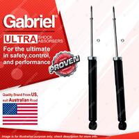 Pair Rear Gabriel Ultra Shock Absorbers for Holden Barina Spark MJ 2010-2016