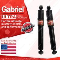 Pair Rear Gabriel Ultra Plus Shock Absorbers for Nissan Navara 2WD D23 NP300