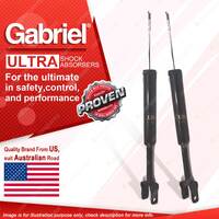 2 x Rear Gabriel Ultra Shock Absorbers for Alfa Romeo Mito 1.4L Hatch 7/09-5/12