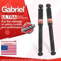 2 x Rear Gabriel Ultra Shock Absorbers for Fiat 500 1.2L 1.4L 2/08-on