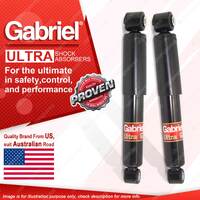 2 x Rear Gabriel Ultra Shock Absorbers for Peugeot 406 D8 D9 3.0L Wagon 97-00