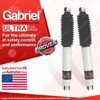 2x Rear Gabriel Ultra Shock Absorbers for Renault Clio X98 MK IV Hatchback 13-On