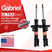 Front Gabriel Ultra Shock Absorbers for Mazda 323 FWD 4WD BD Sedan Hatch 80-85