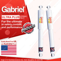 2x Rear Gabriel Ultra Plus Shock Absorbers for Ford Ranger Next-Gen PY 22-On