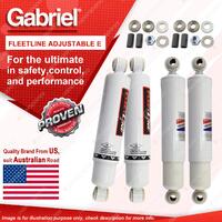 Gabriel Front + Rear Fleetline Adjustable HD Shocks for Toyota Dyna HU15 82 on