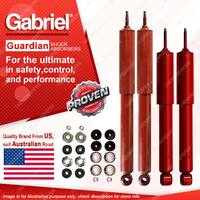 Gabriel Front + Rear Guardian Shocks for Daewoo Musso 2.9 3.2 4WD Wagon 98-02