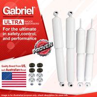 Gabriel Front + Rear Ultra LT Shock Absorbers for Holden GMH Rodeo RA Ute 4WD