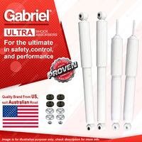 Gabriel Front + Rear Ultra LT Shock Absorbers for Holden GMH Rodeo RA V6 2WD