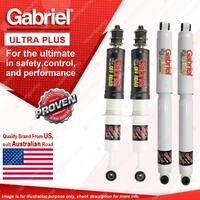 Gabriel Front Rear 50mm Raised Ultra Plus Shocks for Hilux GGN125 GUN125 126 136