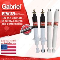 Gabriel Front + Rear Ultra Shock Absorbers for Nissan Navara D40 05-15