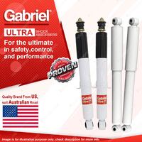 Gabriel Front + Rear Ultra Shock Absorbers for Holden GMH Rodeo RA DX LX 2WD