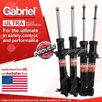 Gabriel Front Rear Ultra Shock Absorbers for Nissan Pulsar Exa Vector N15 97-00