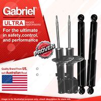 Gabriel Front + Rear Ultra Shock Absorbers for Hyundai Excel HU X2 S Coupe UE