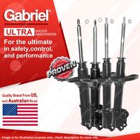 Gabriel Front + Rear Ultra Shocks for Mazda 626 GE MX-6 GE Sedan Hatchback