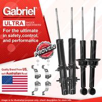 Gabriel Front + Rear Ultra Strut Shocks for Honda Civic ED3 ED6 CRX ED9 87-88