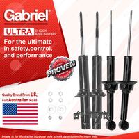 Gabriel Front + Rear Ultra Strut Shocks for Honda Concerto MA2 Hatchback