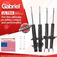 Gabriel Front + Rear Ultra Strut Shocks for Honda Accord CB CB9 CD