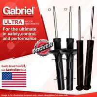 Gabriel Front + Rear Ultra Shock Absorbers for Audi A3 Series 8L 1.6 1.8L