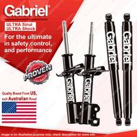 Gabriel Front + Rear Ultra Shock Absorbers for Ford Falcon AU II III Ute Cab