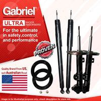 Gabriel Front Rear Ultra Shocks for Mercedes Benz C Class W203 CL203 W203 S203