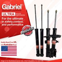 Gabriel Front + Rear Ultra Shock Absorbers for Holden GMH Barina TK 1.6L