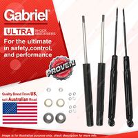 Gabriel F+R Gas Shocks for Volkswagen Golf II GTi Z15 repairable front struts