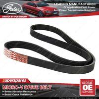 Gates Accessory Drive Belt for Eunos 30X 500 800 Coupe Sedan 1.8L 2.0L 2.3L