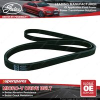 Gates Accessory Drive Belt for Ford F250 4.2L TD AWD Ute 2001-2006