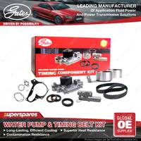 Gates Water Pump & Timing Belt Kit for HSV VXR Holden Astra TS AH