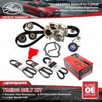 Gates Timing Belt Kit for Mitsubishi Pajero V45W 3.5L 143KW 3497CC SOHC 99 - 00